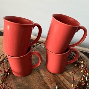 Set of 4 Corningware Coffee Mugs